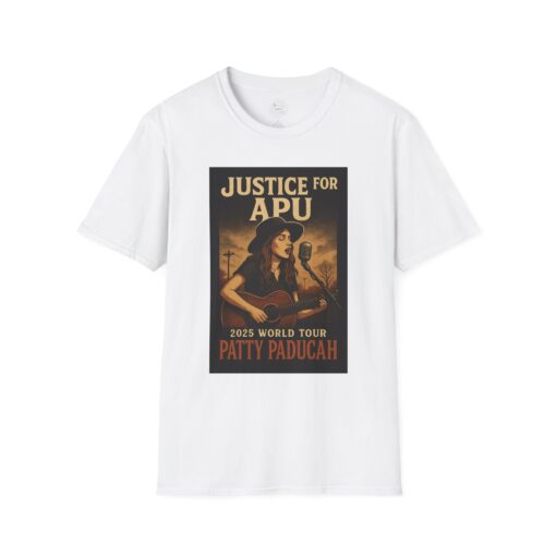 Justice for Apu Tour Unisex T-Shirt, Music Tour Shirt - Image 5