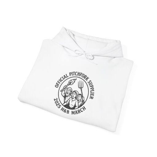 Official Pitchfork Supplier - 2025 H&B March Hoodie - Image 4