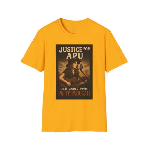 Justice for Apu Tour Unisex T-Shirt, Music Tour Shirt - Image 13