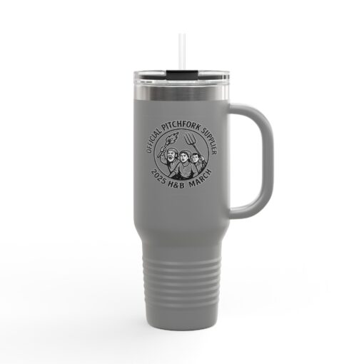 Official Pitchfork Supplier - 2025 H&B March Insulated Travel Mug - Image 14