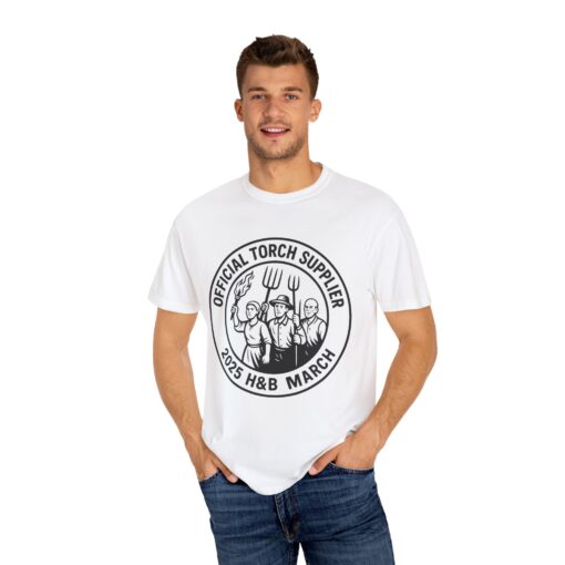 Official Torch Supplier - 2025 H&B March T-shirt - Image 8