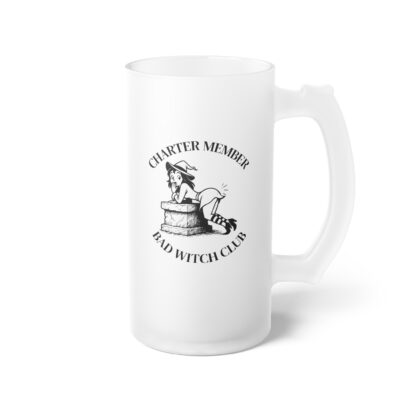 Charter Member - Bad Witch Club Frosted Glass Beer Mug