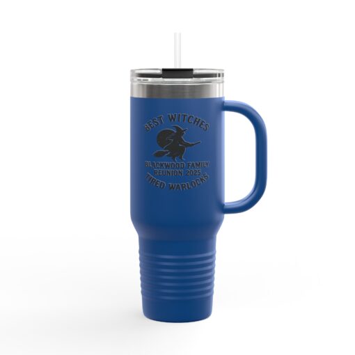 Blackwood Family Reunion Insulated Travel Mug - Best Witches, Tired Warlocks - Image 22