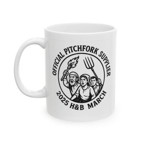 Official Pitchfork Supplier - 2025 H&B March Mug - Image 4