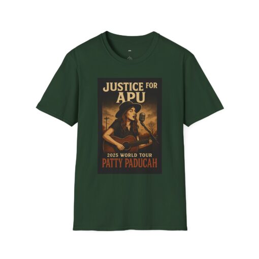 Justice for Apu Tour Unisex T-Shirt, Music Tour Shirt - Image 21