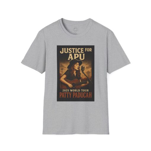 Justice for Apu Tour Unisex T-Shirt, Music Tour Shirt - Image 9