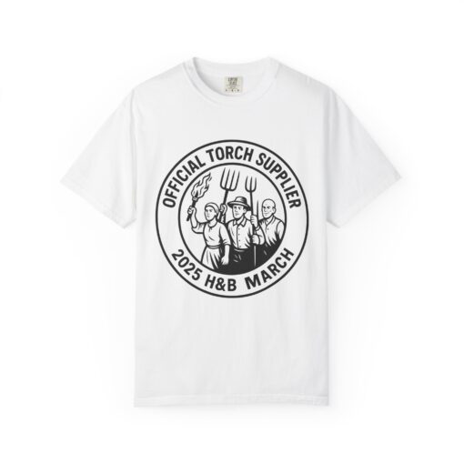 Official Torch Supplier - 2025 H&B March T-shirt - Image 5