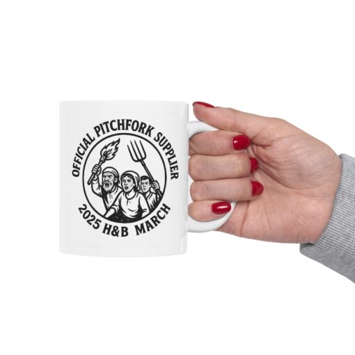 Official Pitchfork Supplier - 2025 H&B March Mug - Image 3