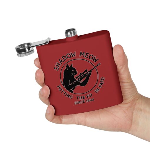 ShadowMeow FAFO Stainless Steel Flask - Image 12