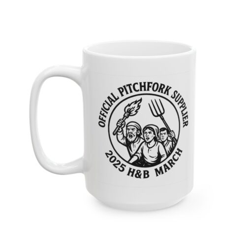 Official Pitchfork Supplier - 2025 H&B March Mug - Image 9