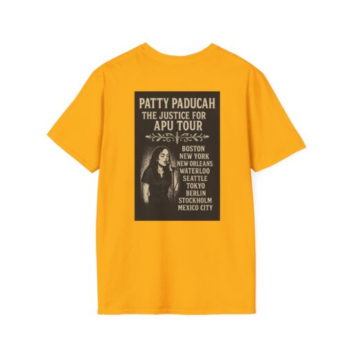 Justice for Apu Tour Unisex T-Shirt, Music Tour Shirt - Image 14
