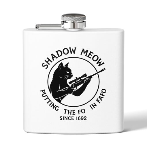 ShadowMeow FAFO Stainless Steel Flask - Image 5