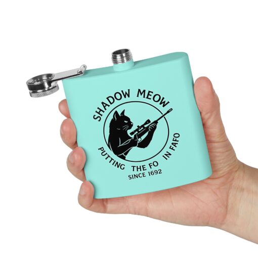 ShadowMeow FAFO Stainless Steel Flask - Image 4