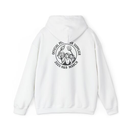 Official Pitchfork Supplier - 2025 H&B March Hoodie - Image 3