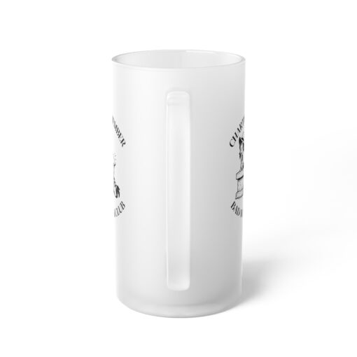 Charter Member - Bad Witch Club Frosted Glass Beer Mug - Image 3