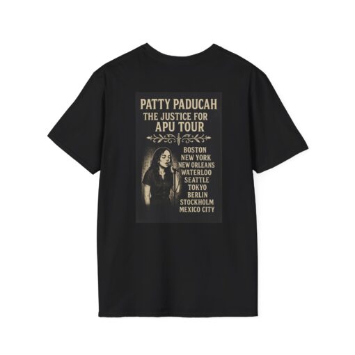 Justice for Apu Tour Unisex T-Shirt, Music Tour Shirt - Image 2