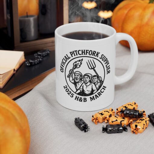 Official Pitchfork Supplier - 2025 H&B March Mug - Image 2