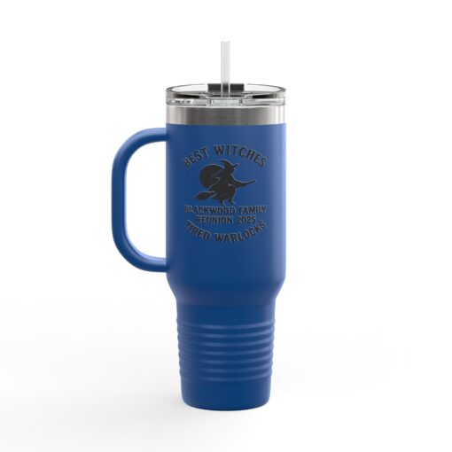 Blackwood Family Reunion Insulated Travel Mug - Best Witches, Tired Warlocks - Image 24