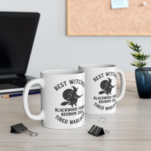Blackwood Family Reunion Mug - Best Witches, Tired Warlocks - Image 5