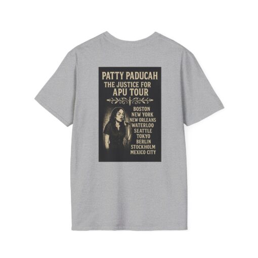 Justice for Apu Tour Unisex T-Shirt, Music Tour Shirt - Image 10