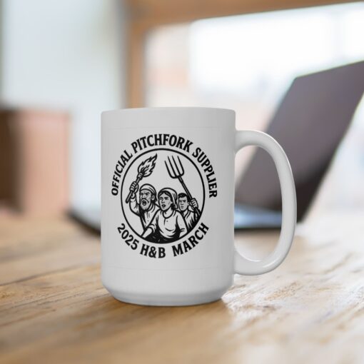 Official Pitchfork Supplier - 2025 H&B March Mug - Image 8